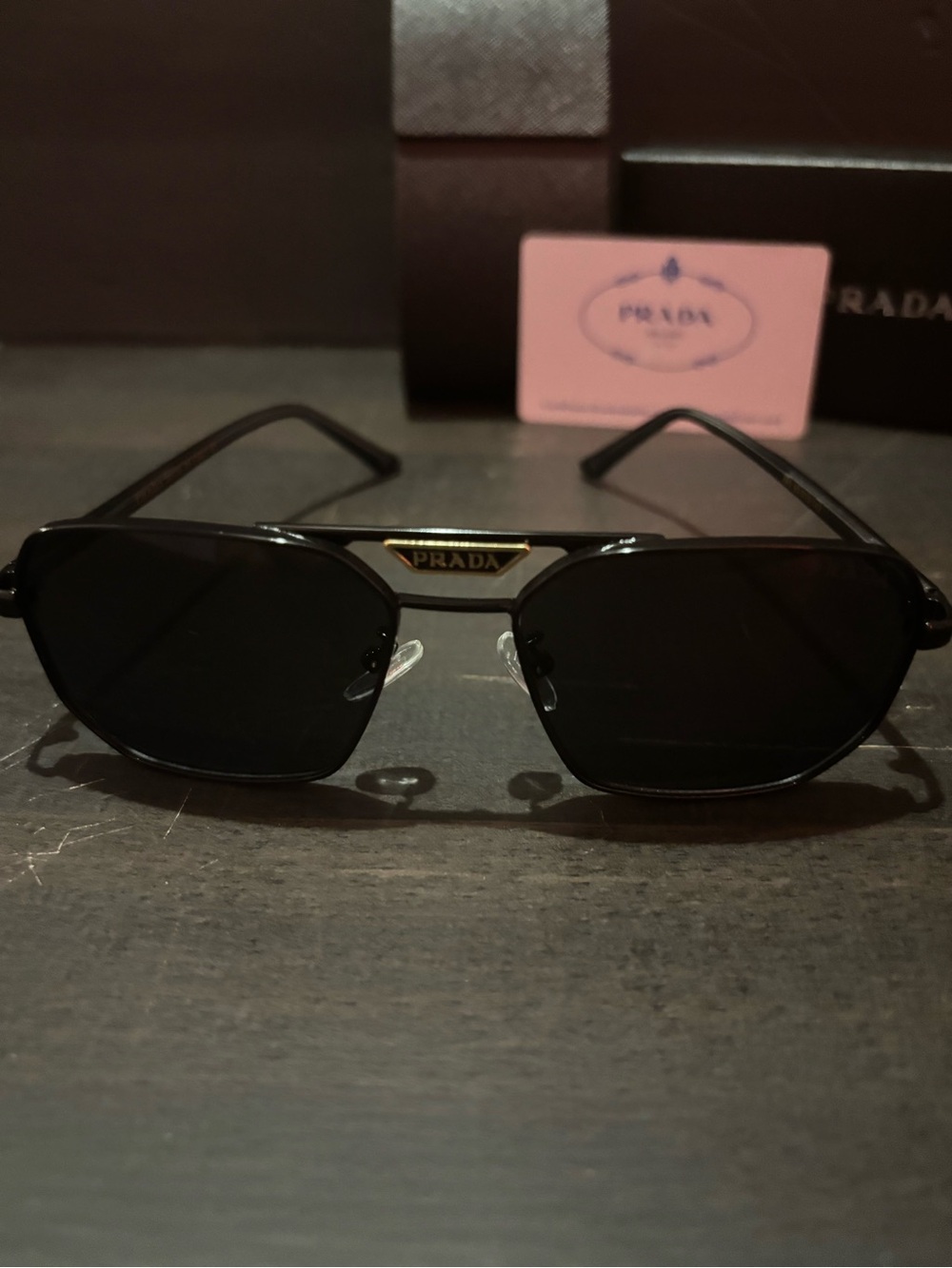 Black Prada sunglasses (PR58YS)